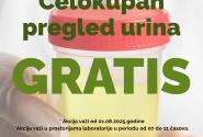 GRATIS OPŠTI PREGLED URINA
